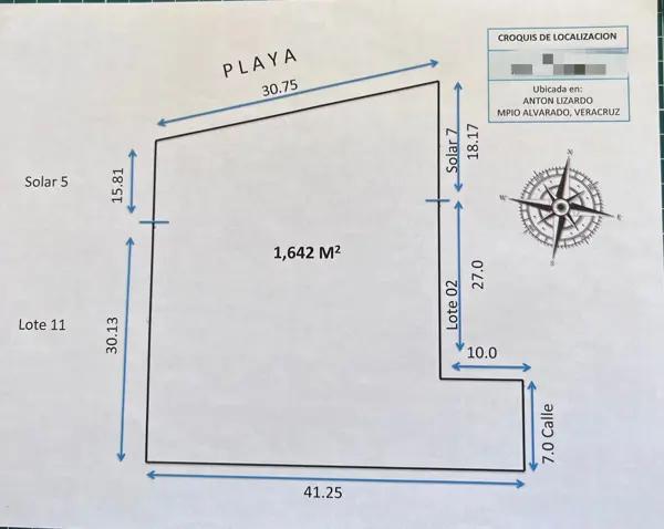 Terreno en venta en Anton Lizardo, Alvarado, Veracruz de Ignacio de la Llave