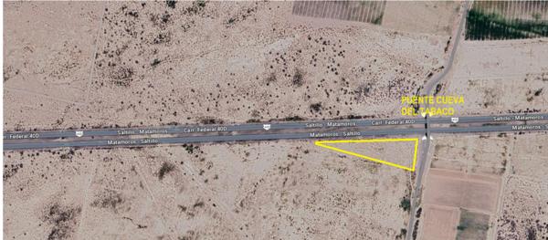 Terreno en renta en Entronque Congregación Hidalgo, Matamoros, Coahuila de Zaragoza