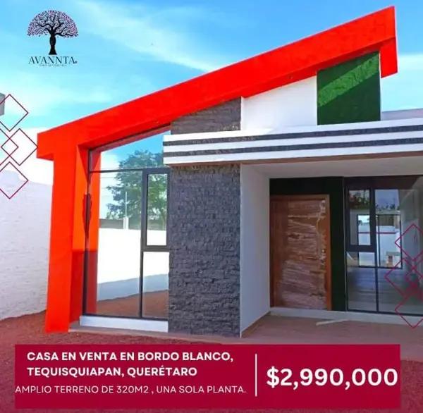 Casa en venta en Bordo Blanco, Tequisquiapan, Querétaro