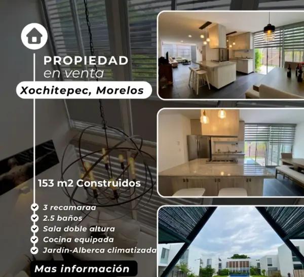 Departamento en venta en Real Santa Fe, Xochitepec, Morelos