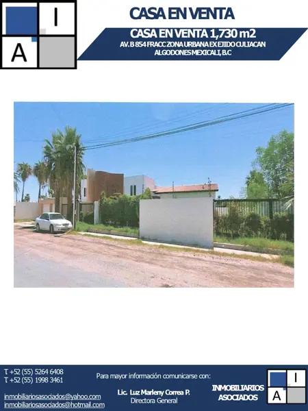 Casa en venta en Vicente Guerrero (Algodones), Mexicali, Baja California