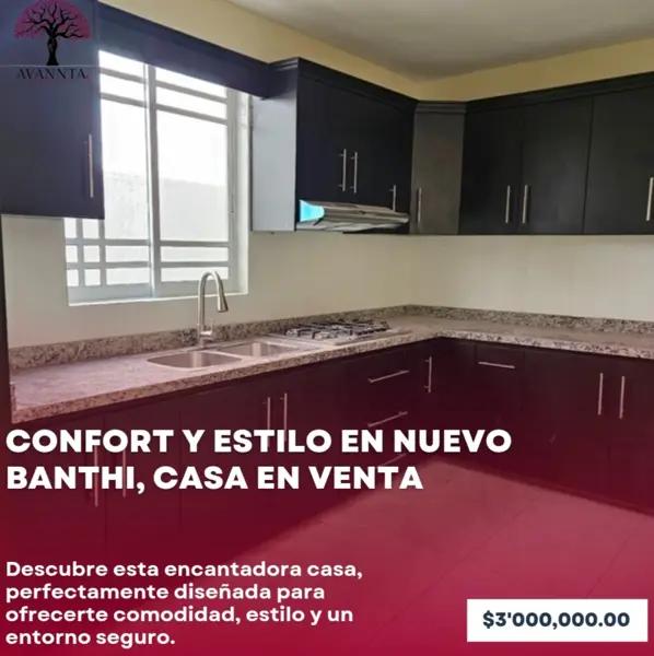 Casa en venta en Nuevo Banthi (ampliacion Banthi), San Juan del Río, Querétaro