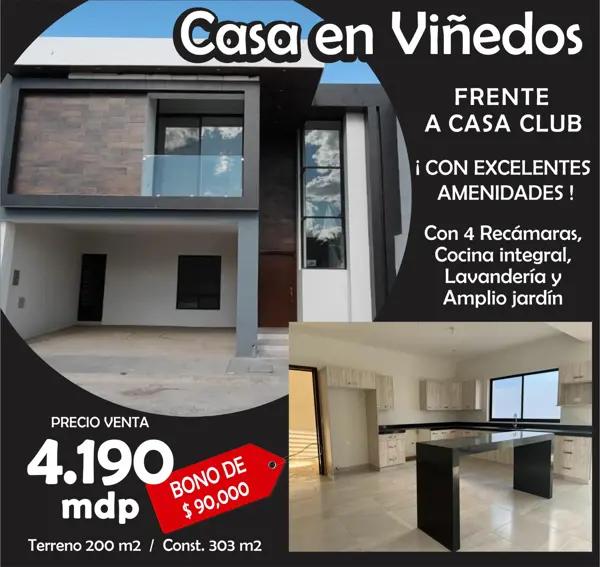 Casa en venta en Residencial Palma Real, Torreón, Coahuila de Zaragoza