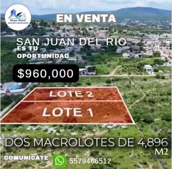 Terreno en venta en Palmillas, San Juan del Río, Querétaro