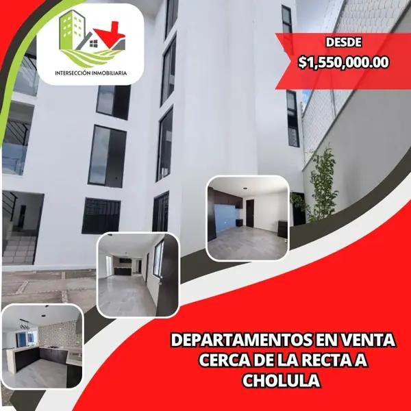 Departamento en venta en Santa Cruz Buenavista, Puebla, Puebla
