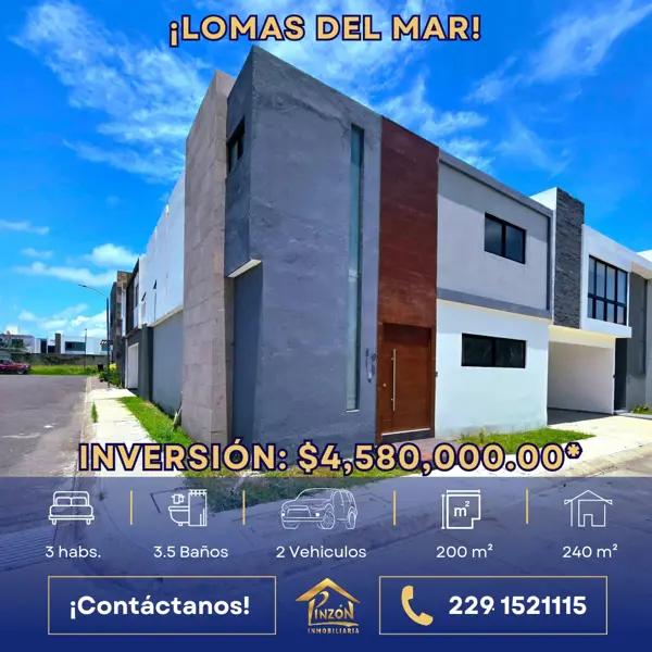 Casa en venta en Lomas del Sol, Alvarado, Veracruz de Ignacio de la Llave