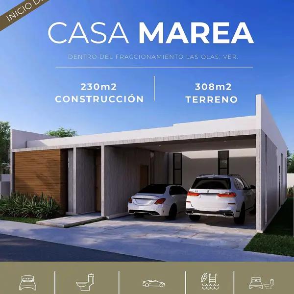 Casa en venta en Las Olas Residencial, Alvarado, Veracruz de Ignacio de la Llave