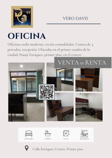 Oficina en venta y renta en Xalapa Enríquez Centro, Xalapa, Veracruz de Ignacio de la Llave