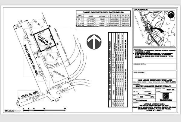 Terreno en venta en Baja Malibu Secc Playas, Tijuana, Baja California