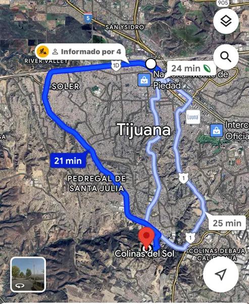 Terreno en venta en Fracc Colinas del Sol, Tijuana, Baja California