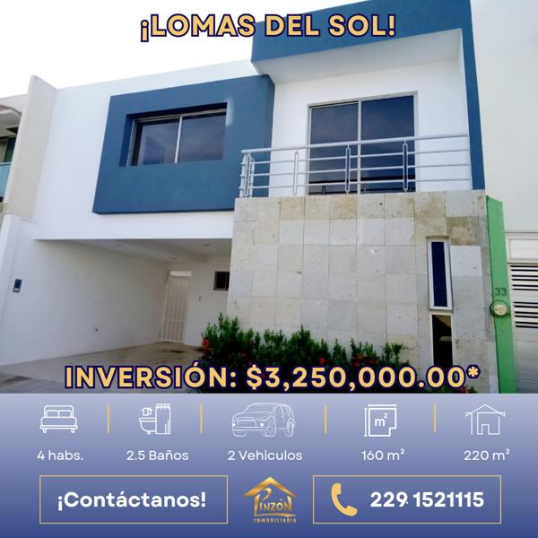 Casa en venta en Lomas del Sol, Alvarado, Veracruz de Ignacio de la Llave Casa en venta en Lomas del Sol, Alvarado, Veracruz de Ignacio de la Llave