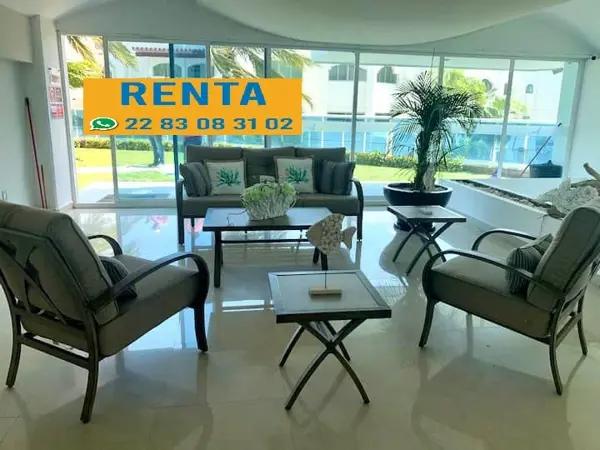Departamento en renta en Jardines de Mocambo, Boca del Río, Veracruz de Ignacio de la Llave