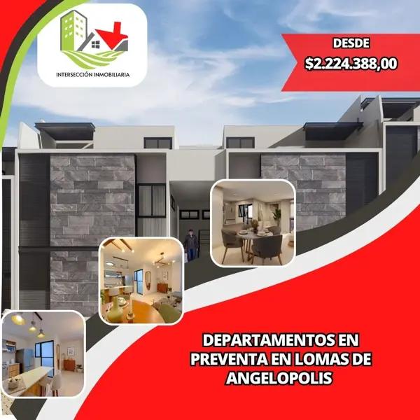 Departamento en venta en Lomas de Angelópolis II, San Andrés Cholula, Puebla