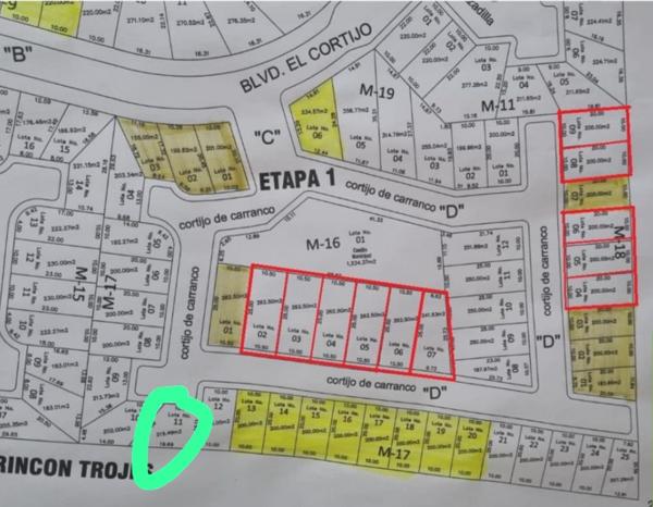 Terreno en venta en Rincón las Trojes, Torreón, Coahuila de Zaragoza