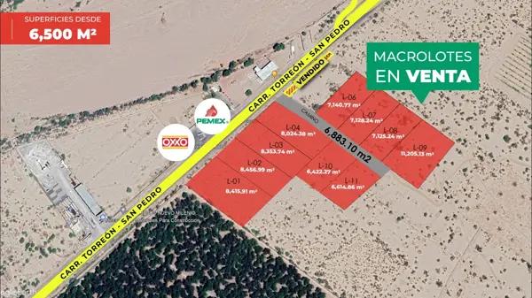 Terreno en venta en Hormiguero, Matamoros, Coahuila de Zaragoza