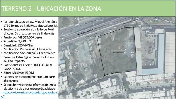 Terreno en venta en Torres Lindavista, Guadalupe, Nuevo León