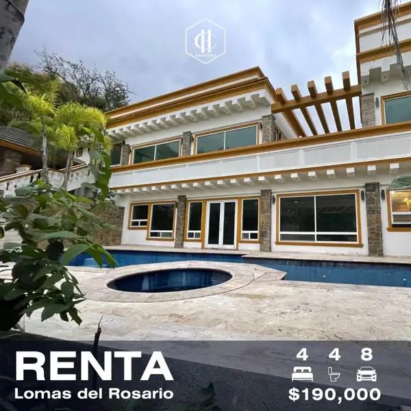 Casa en renta en Hacienda El Rosario, San Pedro Garza García, Nuevo León