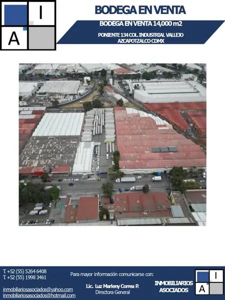 Bodega en venta en Industrial Vallejo, Azcapotzalco, Ciudad de México