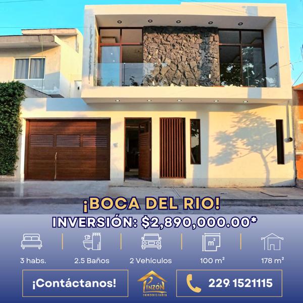 Casa en venta en Lomas Del Mar, Boca del Río, Veracruz de Ignacio de la Llave