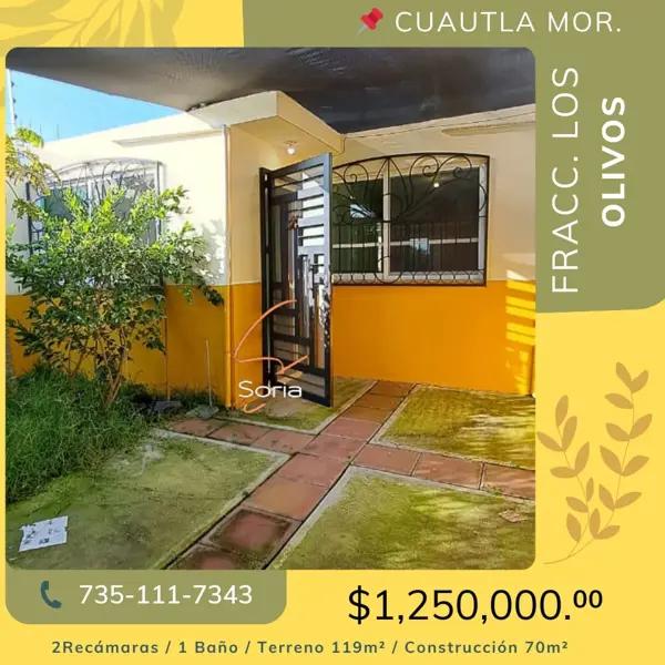 Casa en venta en Hermenegildo Galeana, Cuautla, Morelos