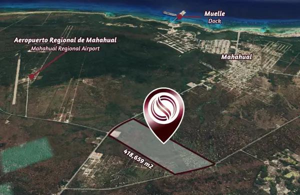 Terreno en venta en Mahahual, Othón P. Blanco, Quintana Roo