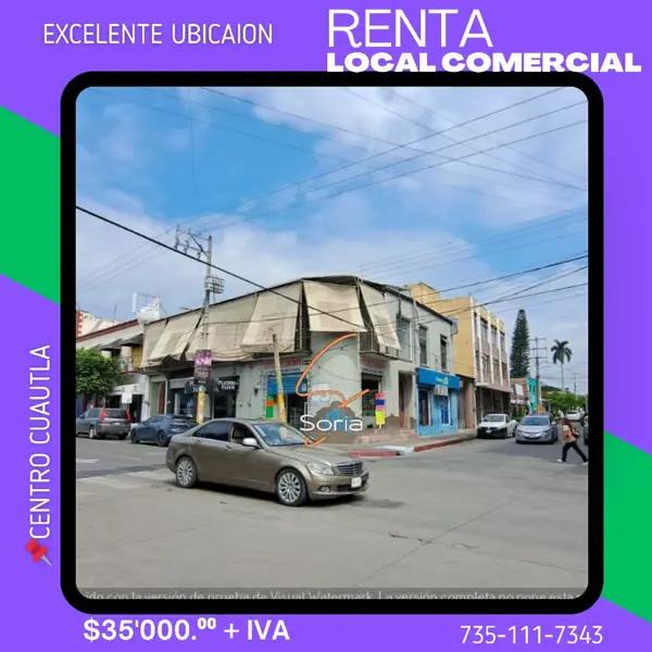 Local en renta en Centro, Cuautla, Morelos