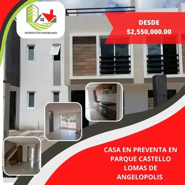 Casa en venta en Lomas de Angelópolis II, San Andrés Cholula, Puebla