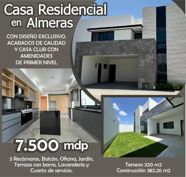 Casa en venta en Almeras, Torreón, Coahuila de Zaragoza