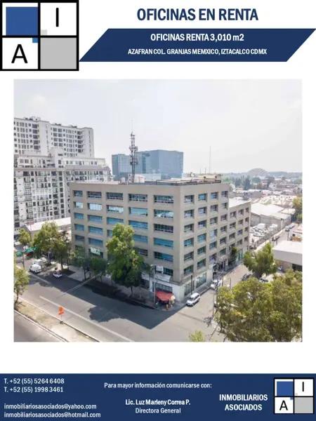 Oficina en renta en Granjas Mexico, Iztacalco, Ciudad de México