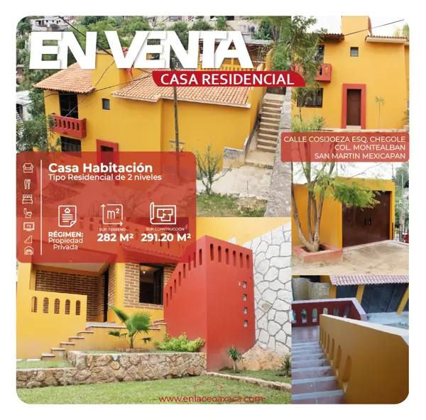 Casa en venta en Monte Alban, Oaxaca de Juárez, Oaxaca