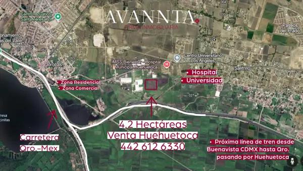 Terreno en venta en Parque Industrial O Donnell Intermodal Huehuetoca, Huehuetoca, México