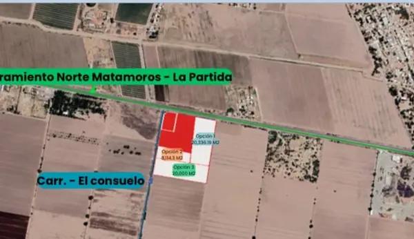 Terreno en venta en La Partida, Torreón, Coahuila de Zaragoza
