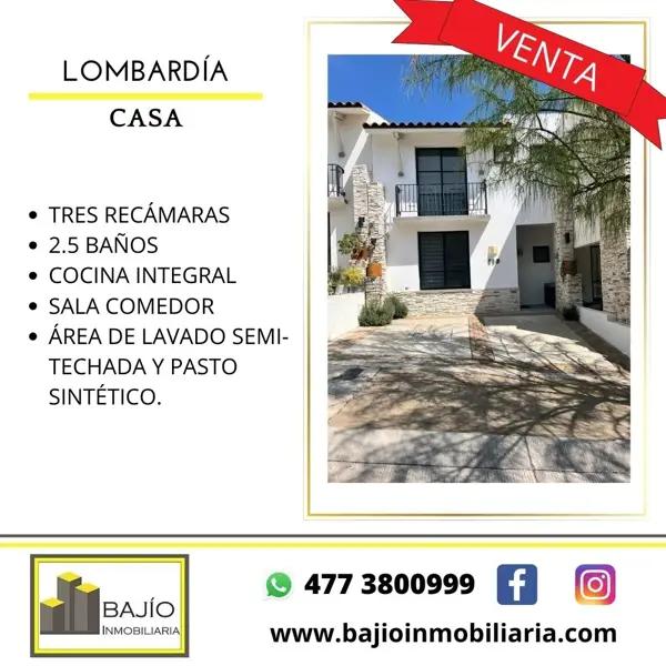 Casa en venta en Lombardía Residencial, León, Guanajuato