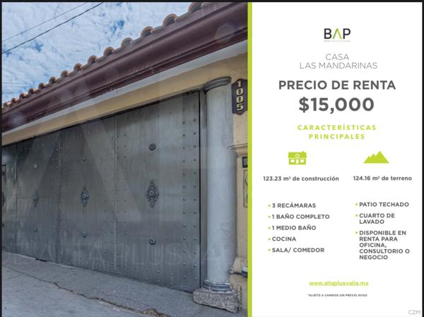 Casa en renta en Hacienda las Mandarinas, León, Guanajuato