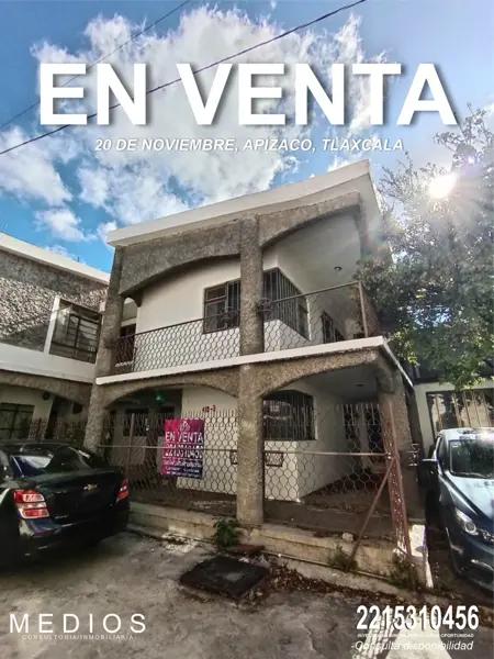 Casa en venta en 20 de Noviembre, Apizaco, Tlaxcala