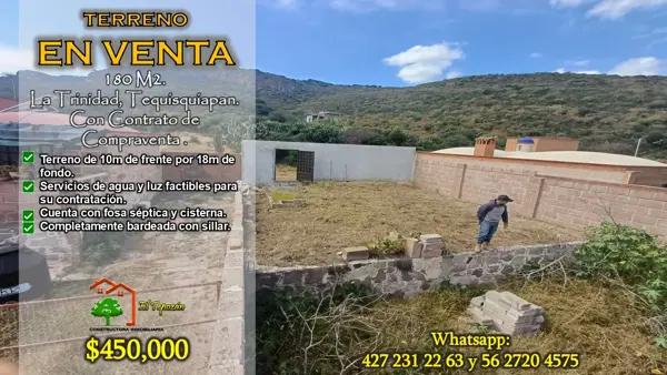 Terreno en venta en La Trinidad, Tequisquiapan, Querétaro