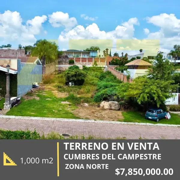 Terreno en venta en Cumbres del Campestre, León, Guanajuato Terreno en venta en Cumbres del Campestre, León, Guanajuato