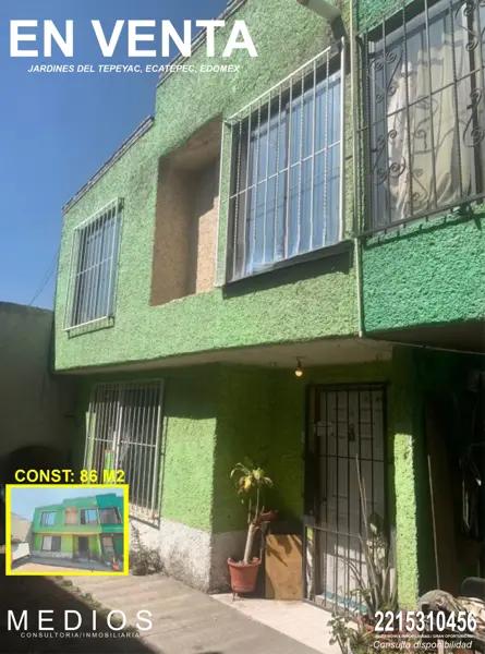 Casa en venta en Jardines del Tepeyac, Ecatepec de Morelos, México
