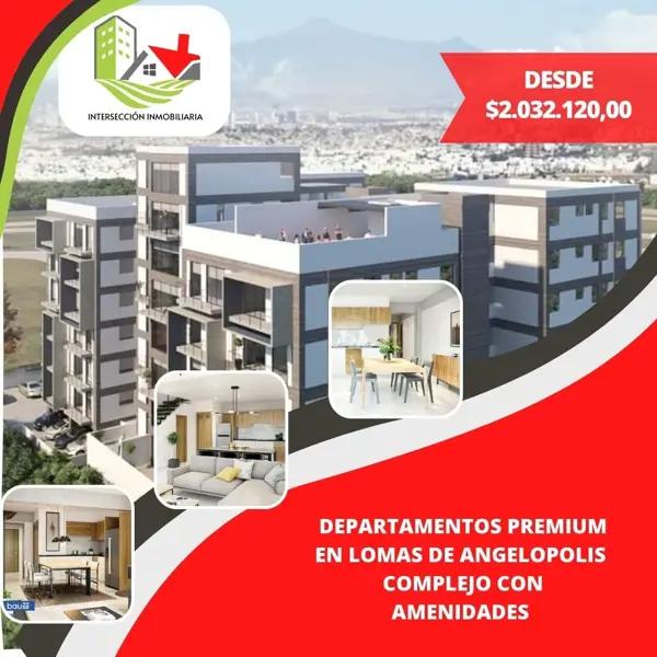 Departamento en venta en Lomas de Angelópolis II, San Andrés Cholula, Puebla