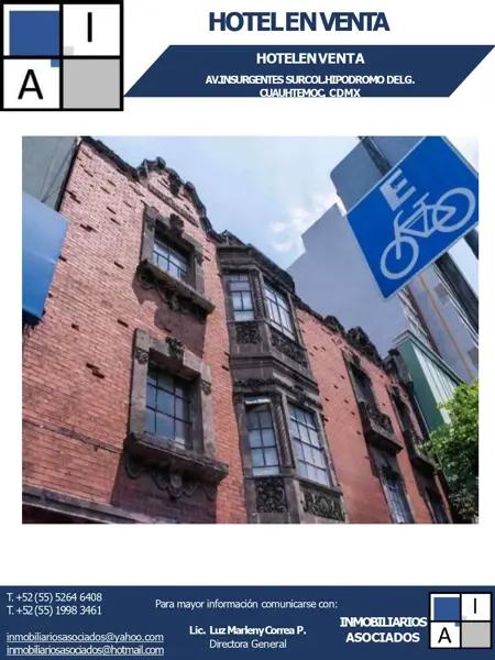 Departamento en venta en Hipodromo, Cuauhtémoc, Ciudad de México