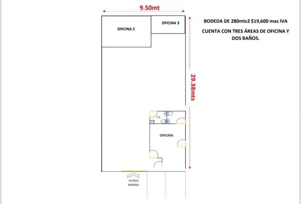 Bodega en renta en Mieleras, Torreón, Coahuila de Zaragoza