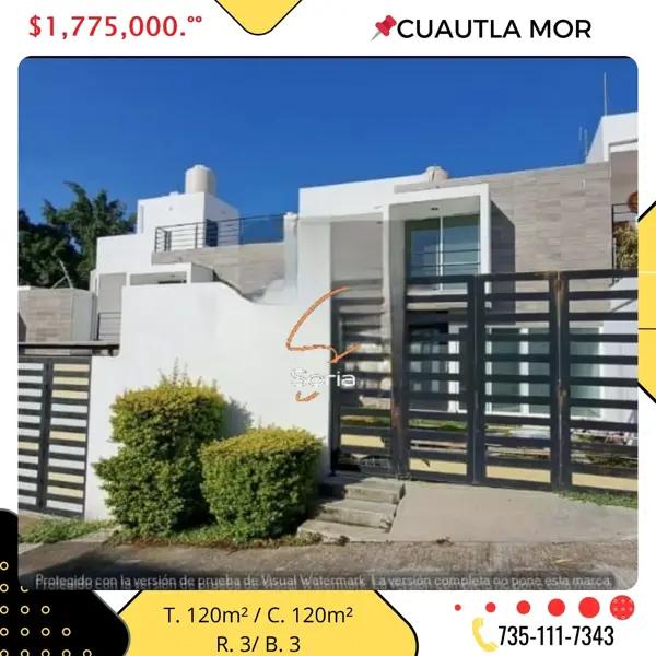 Casa en venta en Empleado Postal, Cuautla, Morelos