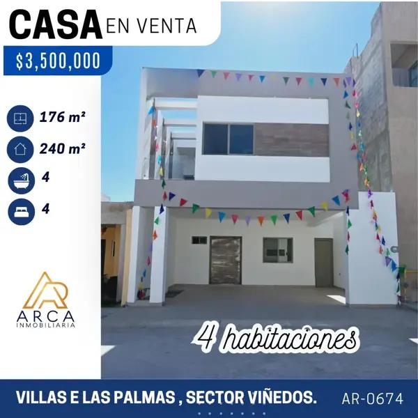 Casa en venta en Los Viñedos, Torreón, Coahuila de Zaragoza
