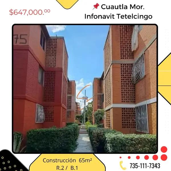 Departamento en venta en Tetelcingo, Cuautla, Morelos