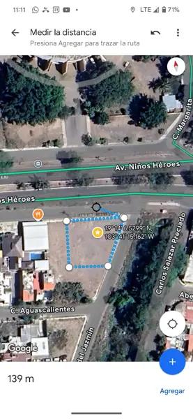 Terreno en renta en Los Jazmines, Colima, Colima