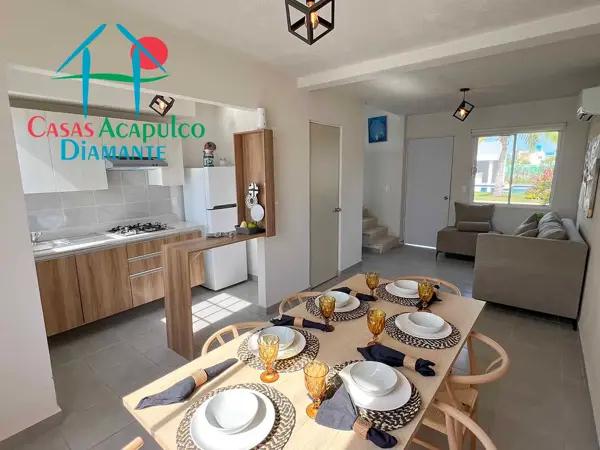 Casa para estrenar. Con vista a las áreas comunes y jardín interior