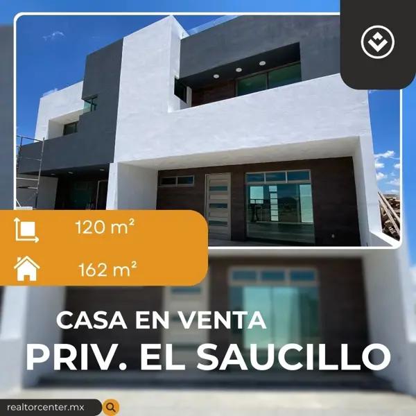 Casa en venta en El Saucillo, Mineral de la Reforma, Hidalgo
