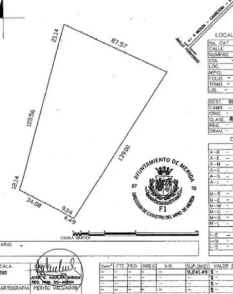 Terreno en venta en Cholul, Mérida, Yucatán