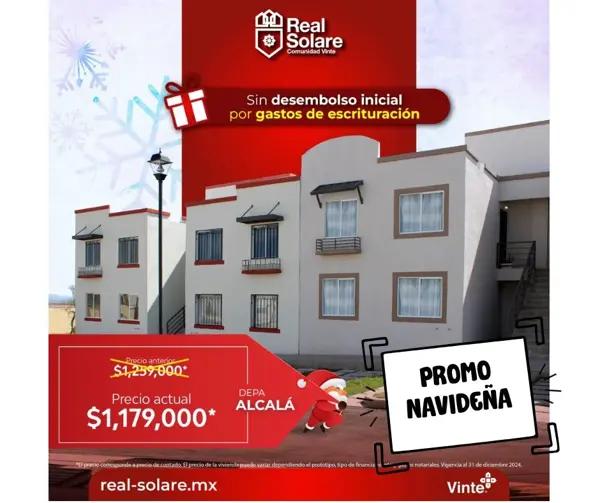 Departamento en venta en Real Solare, El Marqués, Querétaro