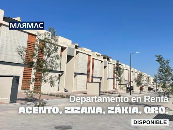 Departamento en renta en Zizana, El Marqués, Querétaro